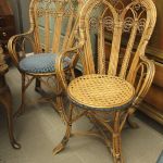 761 8438 WICKER CHAIRS
